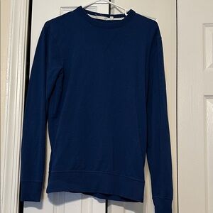 Tasc Performance French Terry Men's Navy Blue Crewneck Sweater